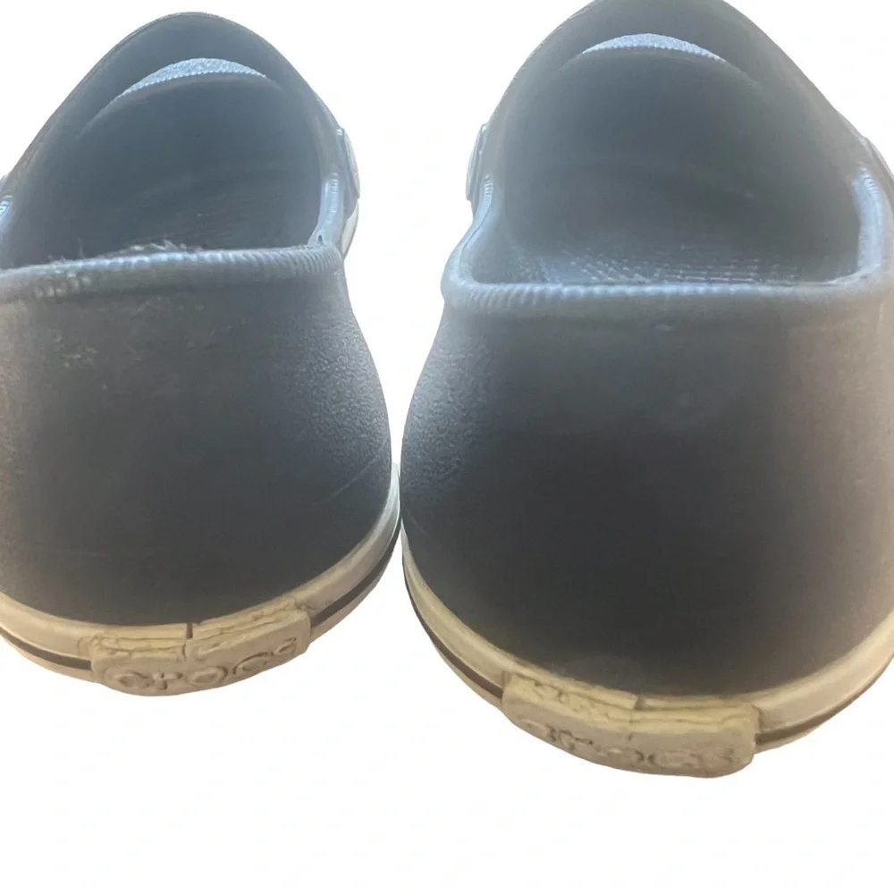 Crocs Black & white Genna Mary Jane Shoes
